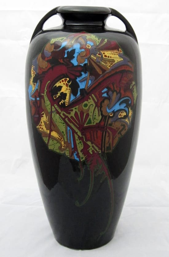 De Kroon, siervaas, unicum van Henri Breetvelt, ca 1907 (Coll. Bert-Jan Baas)