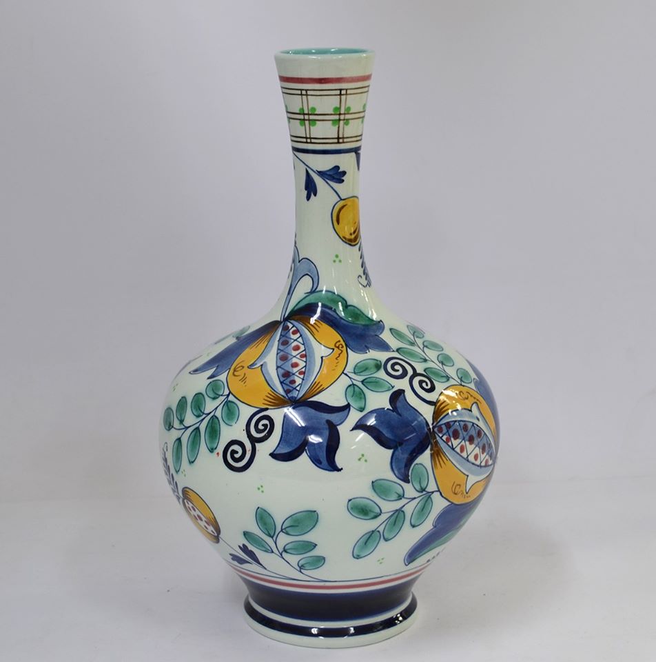 Goedewaagen, M 25, decor 'Modern Dutch', met Toscaans vruchtbaarheidsmotief van de granaatappel', ontwerp Willem van Norden, 1954