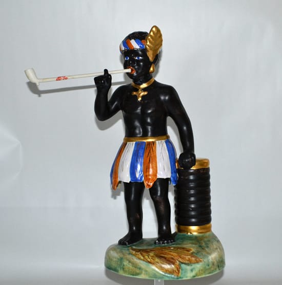 Goedewaagen, plastiek De Moriaan, M1253, 1938. (Coll. Patrick en Nicky van Bekkum)