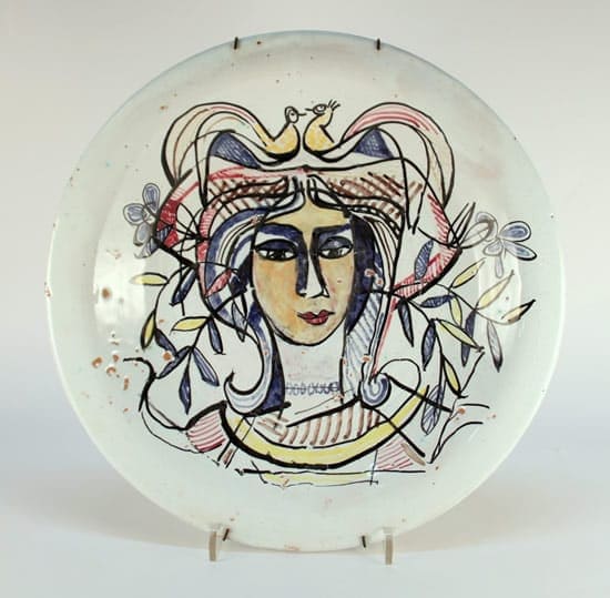 Goedewaagen, wandbord, perseelschildering Chris de Moor (coll. Patrick en Nicky van Bekkum)