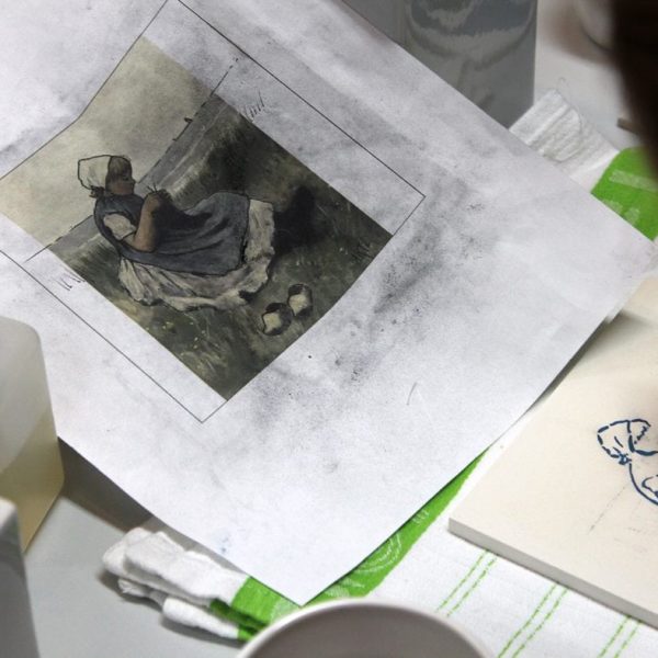 4A. Het opzetten van de treklijnen